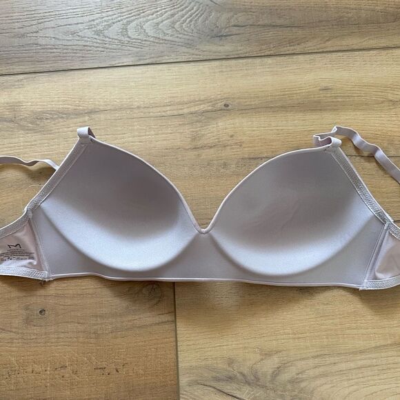 Maidenform Bra 38C Lavender Womens Lingerie T-Shirt Wirefree Soft Comfort NWT - Picture 2 of 3